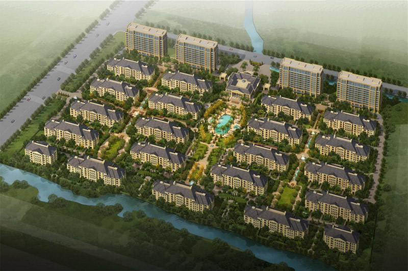 绿城松江洞泾项目——总建筑面积25万平方米